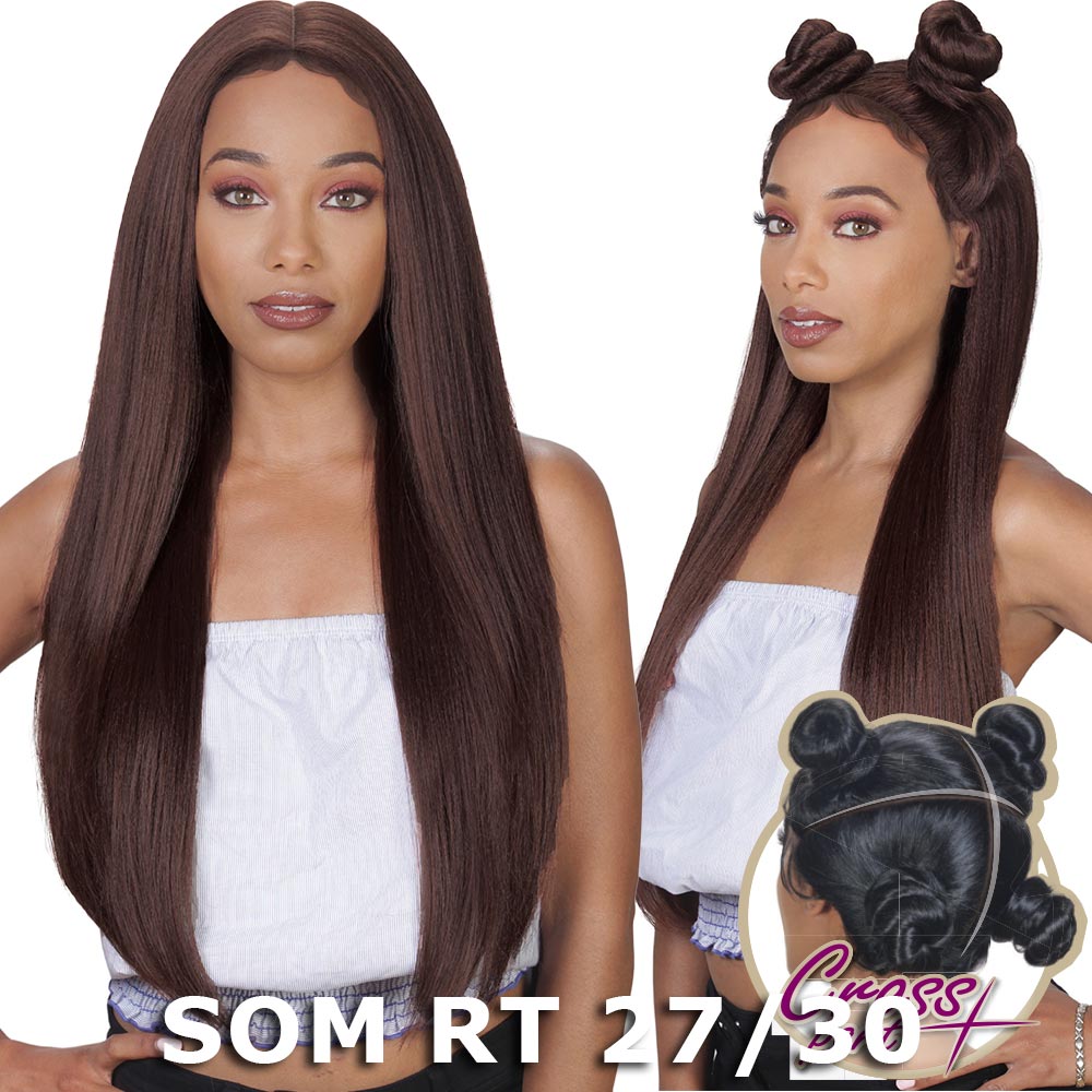 Zury Sis 360 Cross Part Lace Front Wig STRAIGHT beautyshoppers