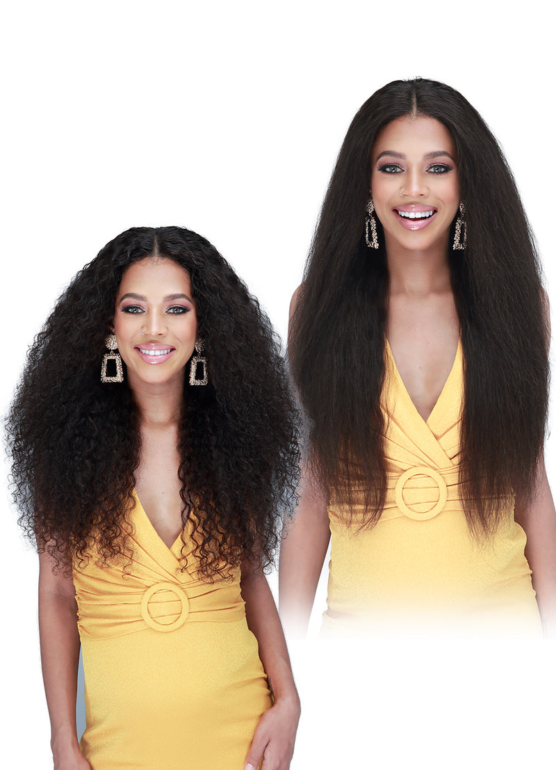 BobbiBoss Human Hair 13"X5" Deep 360° All Around Lace Wig - MHLF520L W&W Zenobia 24"