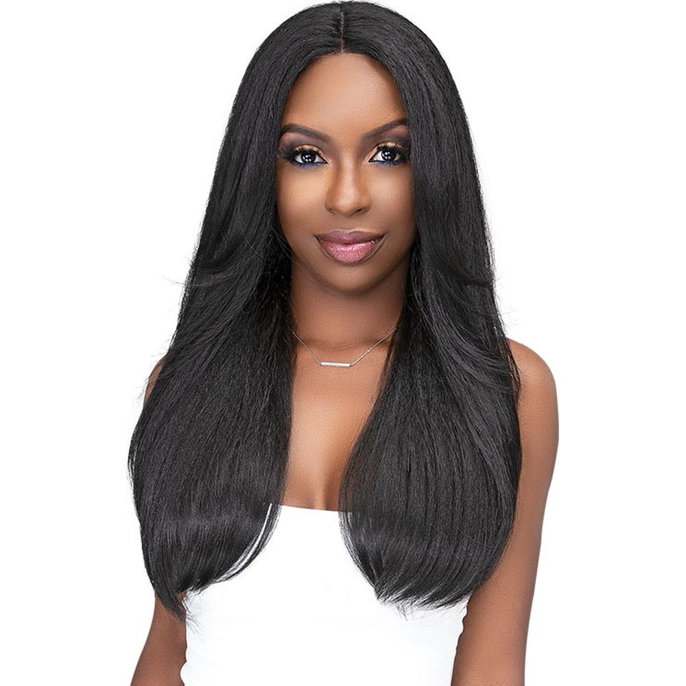 Janet Natural Me Blowout Yaky Texture Hair Lace Front Wig Kaja 4943